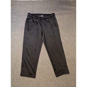 Vtg Nautica Competition Pants Mens XXL Black Gym Sweatpants Outdoor Joggers‎